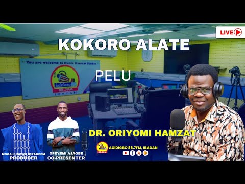 KOKORO ALATE Dr Oriyomi Hamzat