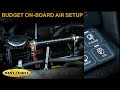 Budget On-Board Air Compressor Mod | Any Vehicle with a Dual Battery Tray!