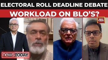 Panel Debates Electoral Roll Revision Deadline And Alleged Pressure On Officials