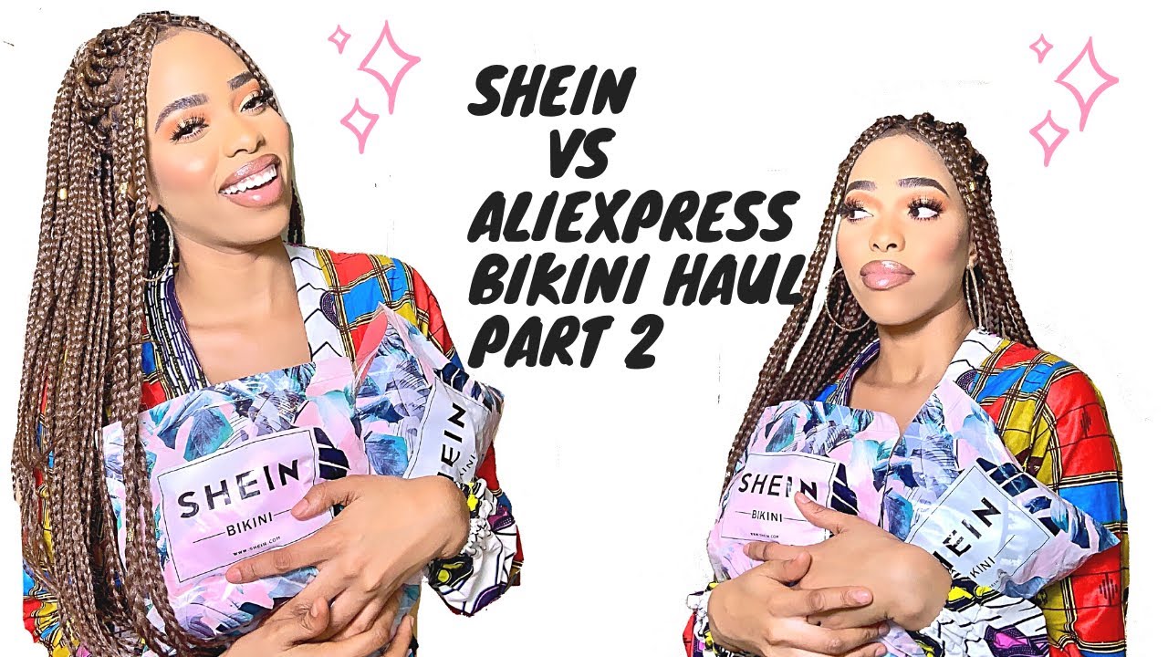 SHEIN VS ALIEXPRESS bikini haul part 2