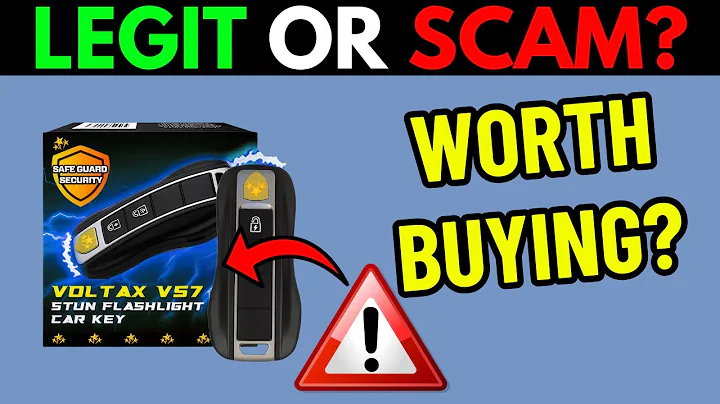 VOLTAX V57 STUN FLASHLIGHT CAR KEY REVIEW - SCAM OR LEGIT? (2025)