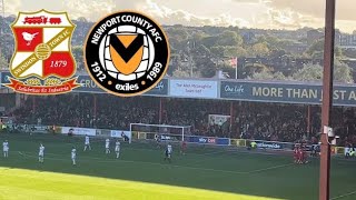 Swindon Town vs Newport County | Swindon score Two to beat Newport | Matchday vlog