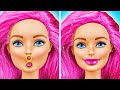 Ugly doll becomes barbie  extreme beauty makeover for my dolls by double jam