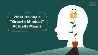 What Having a 'Growth Mindset' Actually Means