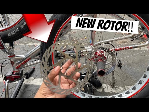 HOW TO INSTALL A NEW ROTOR/DISC ON A BIKE