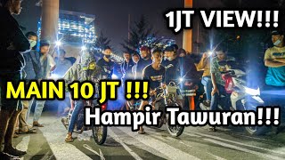 NIGHT RACE SATRIA 2 TAK ( ART RACING CILACAP ) VS SATRIA FU 4 TAK 150 CC ( EKA MOTOR CILACAP )