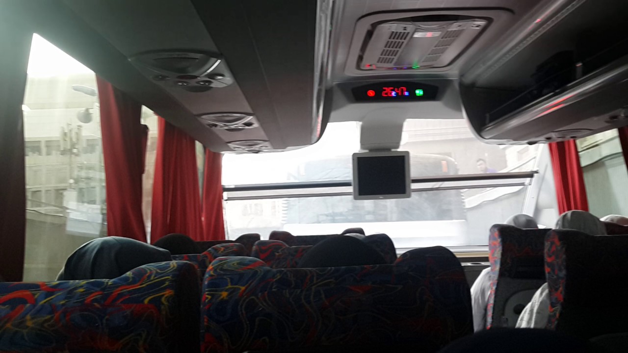 Persiapan Di Dalam Bis Untuk Ziarah di Makkah - YouTube