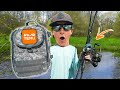 I created the ultimate temu pond fishing tackle bag loaded