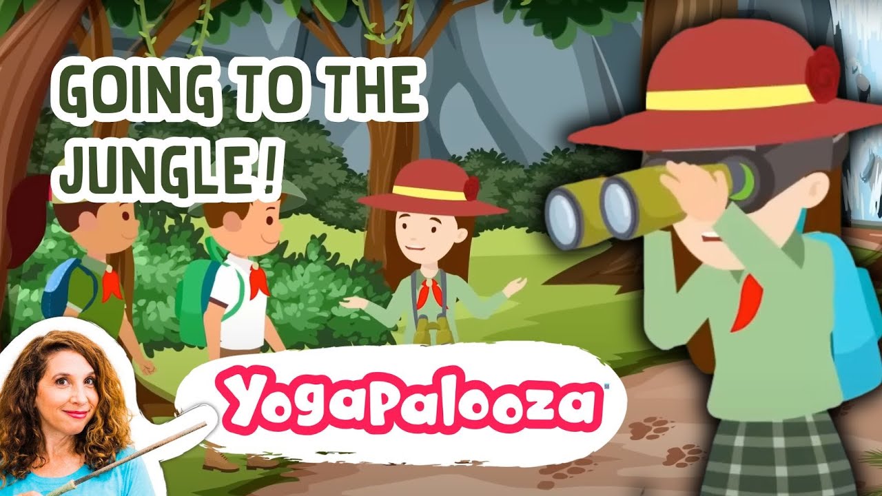 Going to the Jungle! A full Kids Yoga Adventure - YouTube