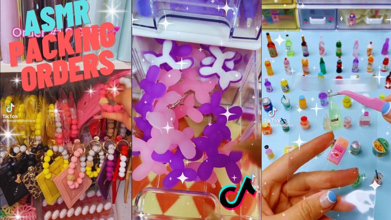 Satisfying packing orders ✨ ASMR style ✨ TikTok compilation #8 