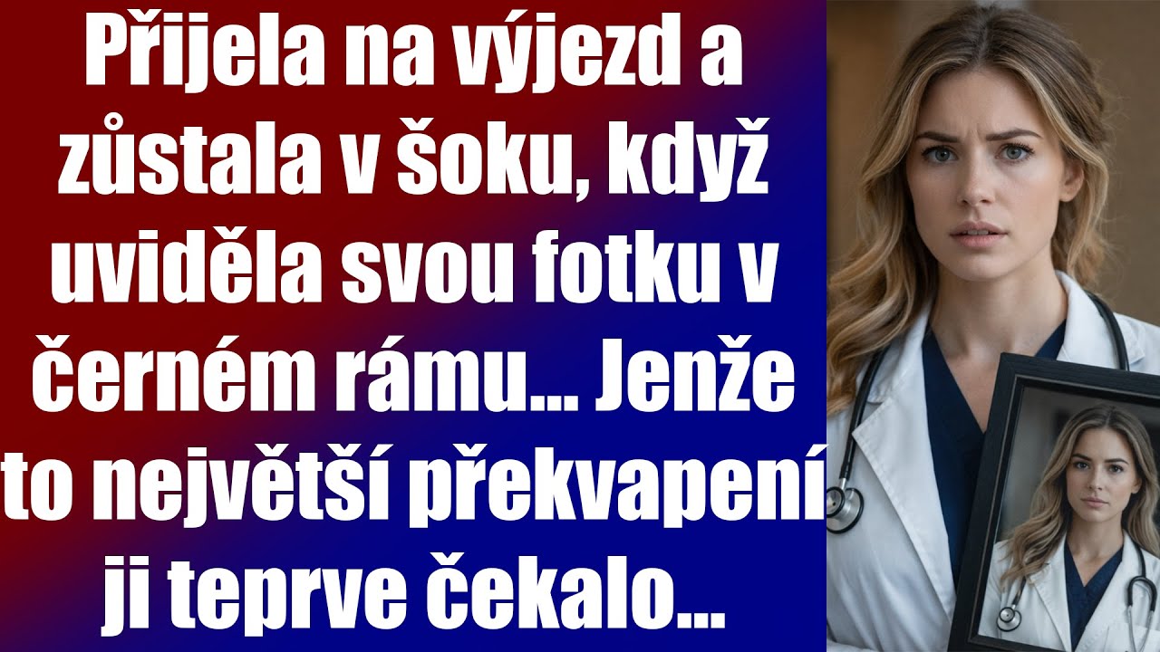Přijela na výjezd a zůstala v šoku, když uviděla svou fotku v černém rámu… Jenže to největší...