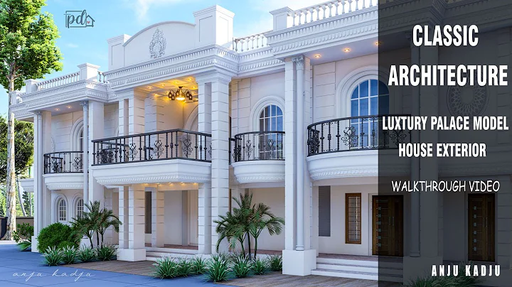 CLASSIC ARCHITECTURE PALACE DESIGN /LUXURY Neo CLASSIC HOUSE EXTERIOR DESIGN/ WALKTHROUGH/ANJU KADJU