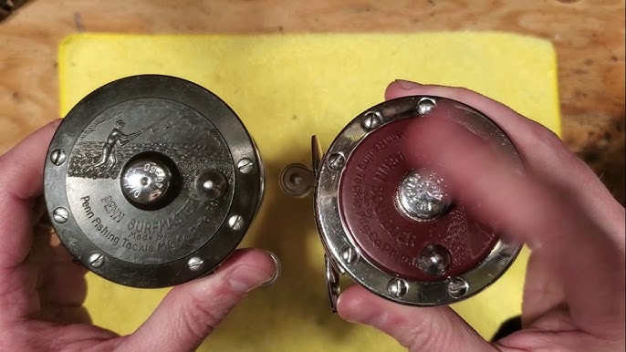 Oddly Satisfying Penn 67 Long Beach Gone Old School Reel upgrade