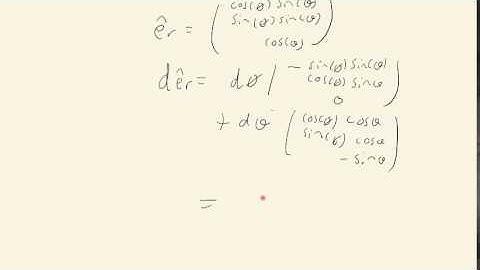 Derivation of grad in spherical coordinates.