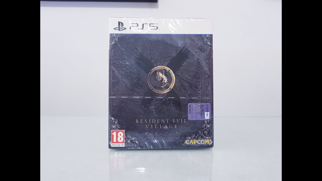 Resident Evil Village Steelbook Edition Ps5 unboxing 