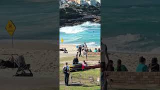 Sydney's Bronte Beach surfing and children's train,Park#australianbeach #travel #surfing#Park #train