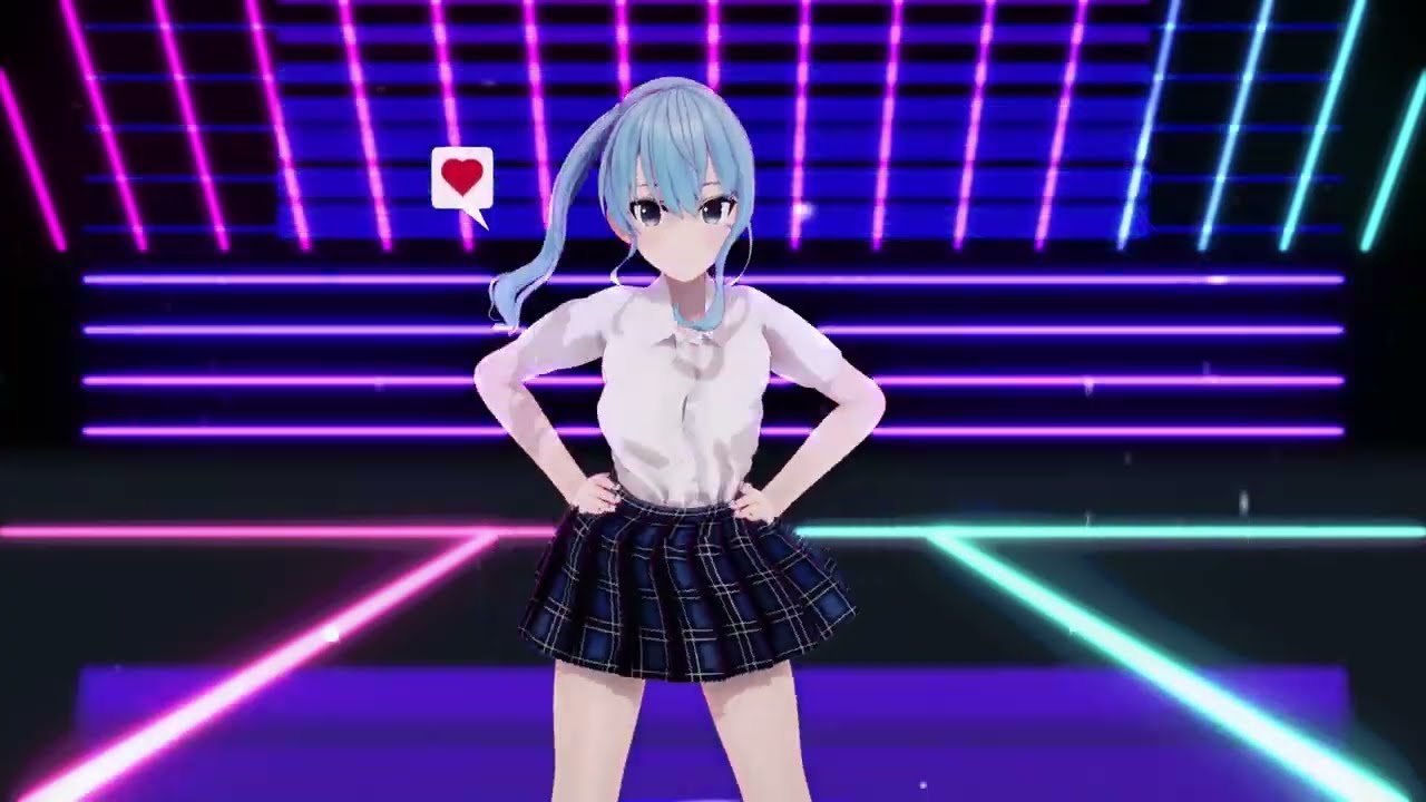 MMD Hololive] Suisei / 星街すいせい - 【Helltaker】 #mmd