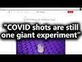 The Atlantic on COVID shots being in a beta-testing stage (from Livestream #175)