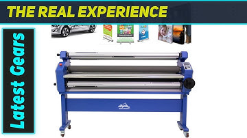The Best 55in Full-auto Wide Format Laminator for Professionals!
