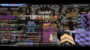 Minecraft KitPvp: "Hacker!!"