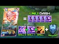 Global melissa perfect skill combo for unlimited dash finally revealed 