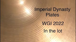 Imperial Dynasty Plates 2022 - cymbal feature - In the lot - Dayton, OH