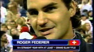 2008 US Open final - Federer interview