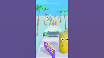 🥤 juice run all level "Android and IOS gameplay"🧃