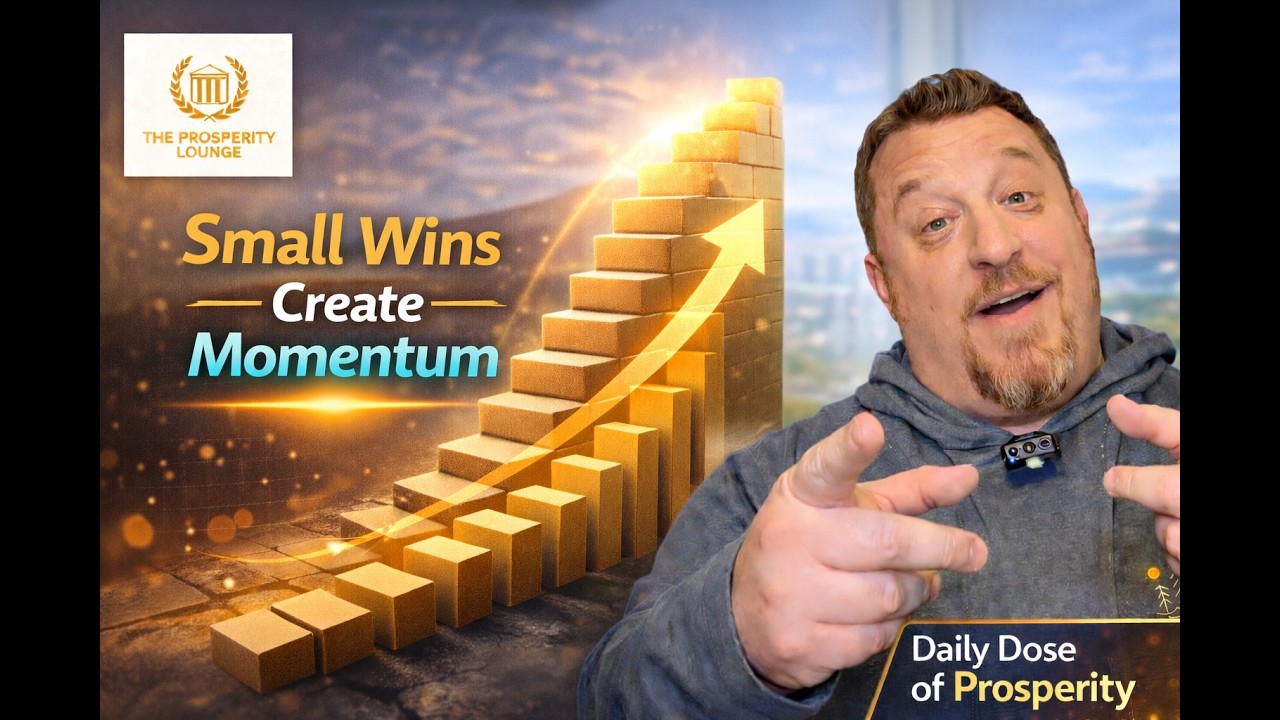 Ep. 42 – Small Wins Create Momentum – Daily Dose of Prosperity Ep. 42 – Small Wins Create Momentum – Daily Dose of Prosperity