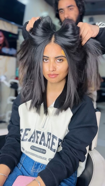  Pretty girl 🧒 short hair transformation #lookstrendzrahil #hairbyrahil ...