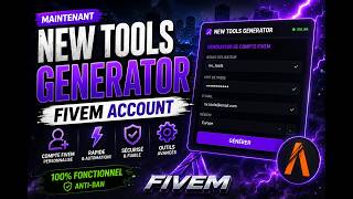 FiveM Rockstar Account Generator (2026) | Full Showcase 🔥