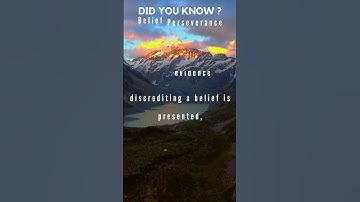 Sticking to Our Guns: The Stubbornness of Belief Perseverance Unveiled