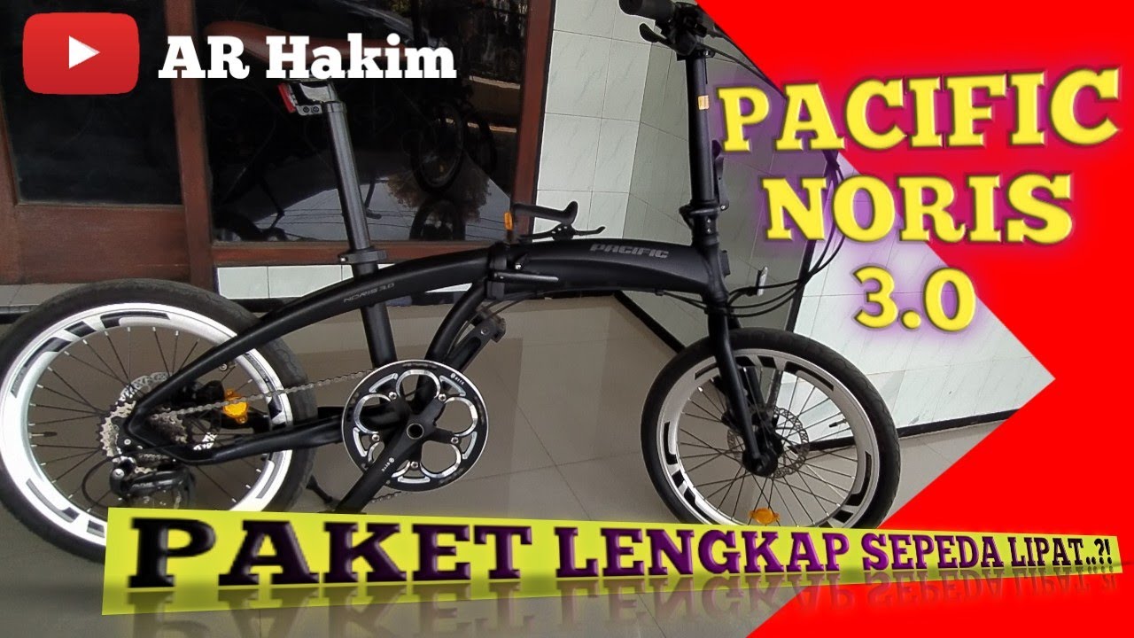  Sepeda  Lipat  Pacific Noris 3 0 Sepeda  Lipat  Dengan Paket 