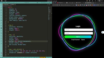 مینی پروژه ساخت فرم لاگین با HTML و CSS | آموزش فرم لاگین با انیمیشن خفن + مینی پروژه کاربردی