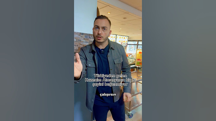 Türkiye’den gelen kuzenim Almanya’nın hiçbir şeyini beğenmiyor😁