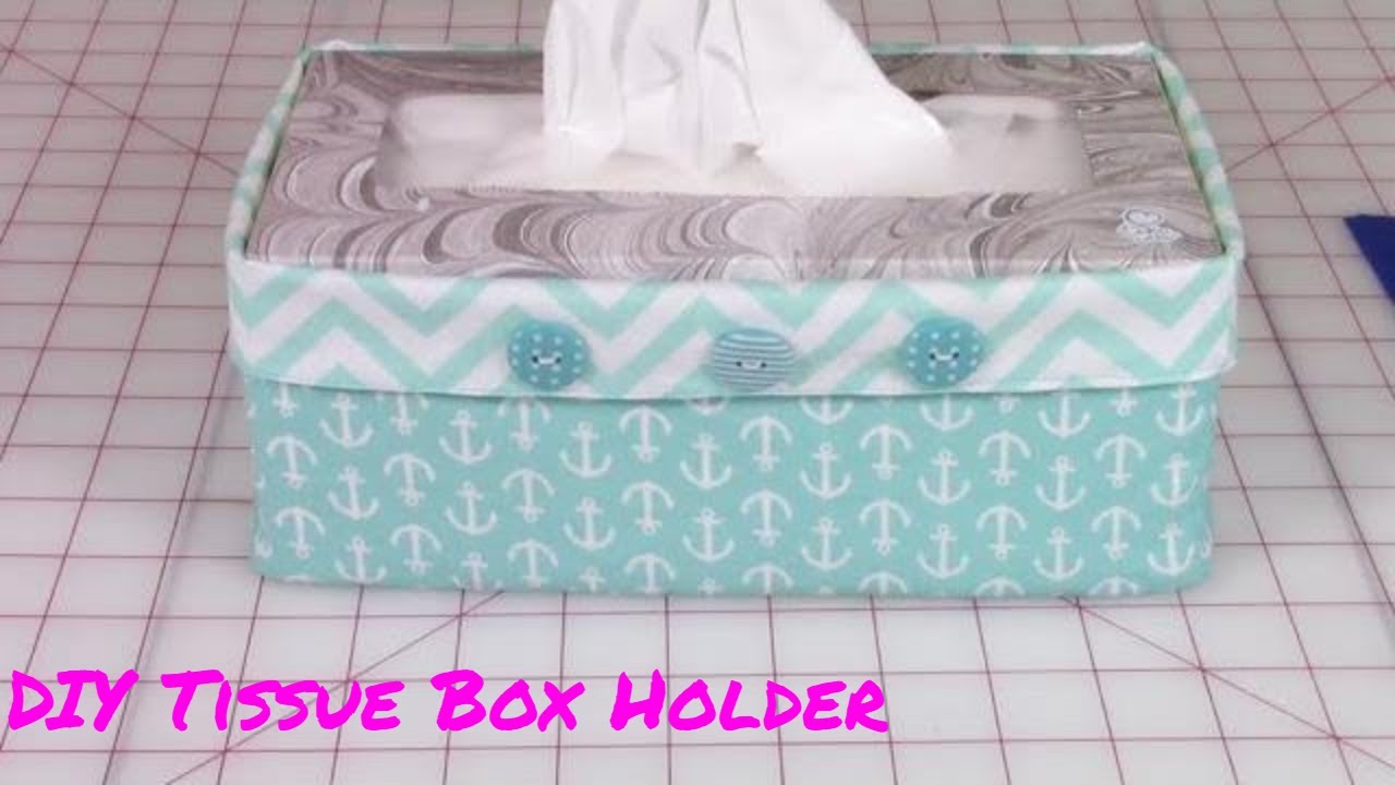 Reversible Tissue Box Cover Tutorial - Complete Step-by-Step Instructions