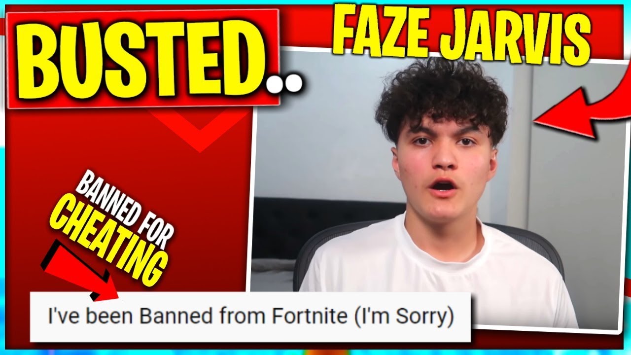 Cheating Fortnite pro Jarvis of Faze Clan cries about being banned
