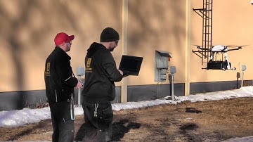 Drone Mounted Ground Penetrating Radar