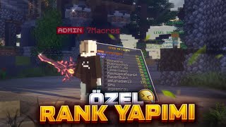 ÖZEL RANK YAPIMI ! itemsadder