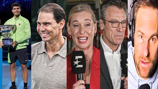 Tennis Players React To Alcarazs Australian Open Win Vs Djokovic