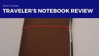 TRAVELER'S NOTEBOOK REVIEW | STANDARD SIZE | BUTEO BUNKER | BISON LEATHER