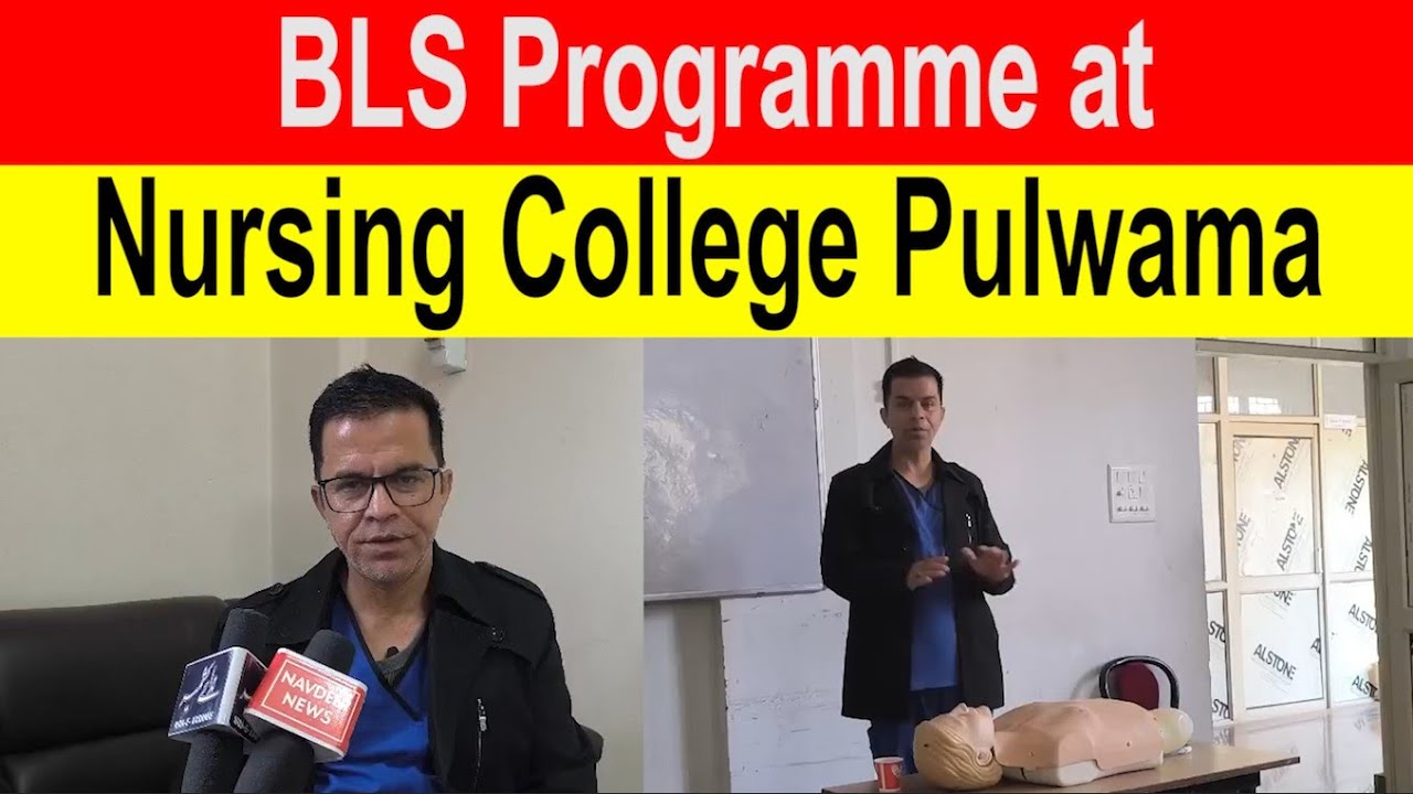 CPR Training at Govt Nursing College Pulwama || Navdeep News - Sach ke Sath ||