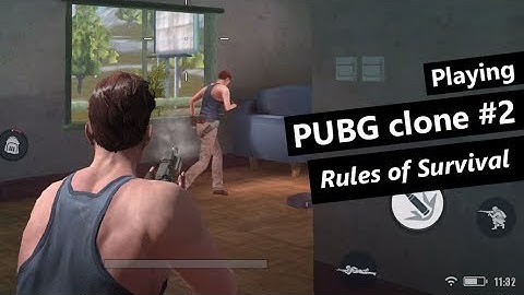 Another Chinese PUBG clone: Rules of Survival (FTUE)