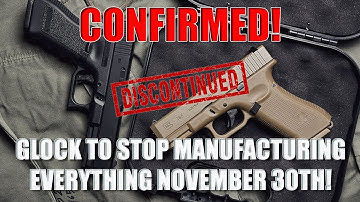It’s Official: Glock Discontinues Every Model Except 43, 43X, 48!