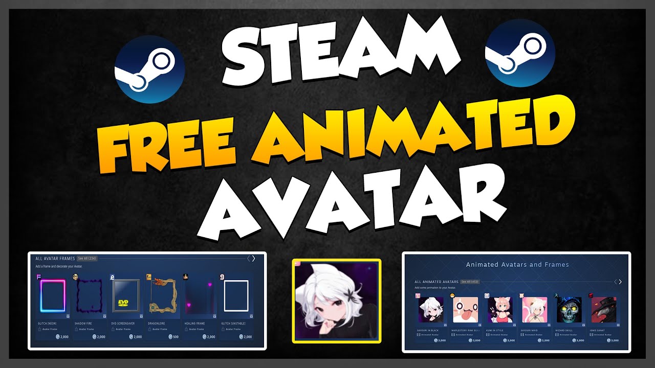 FREE) Preview Your Animated Avatar, Avatar Frames, Animated