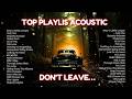 Best Pop Acoustic ballad Love Songs English 2026 💔 Sad Music Relaxing Playlist for sleep - live 24/7