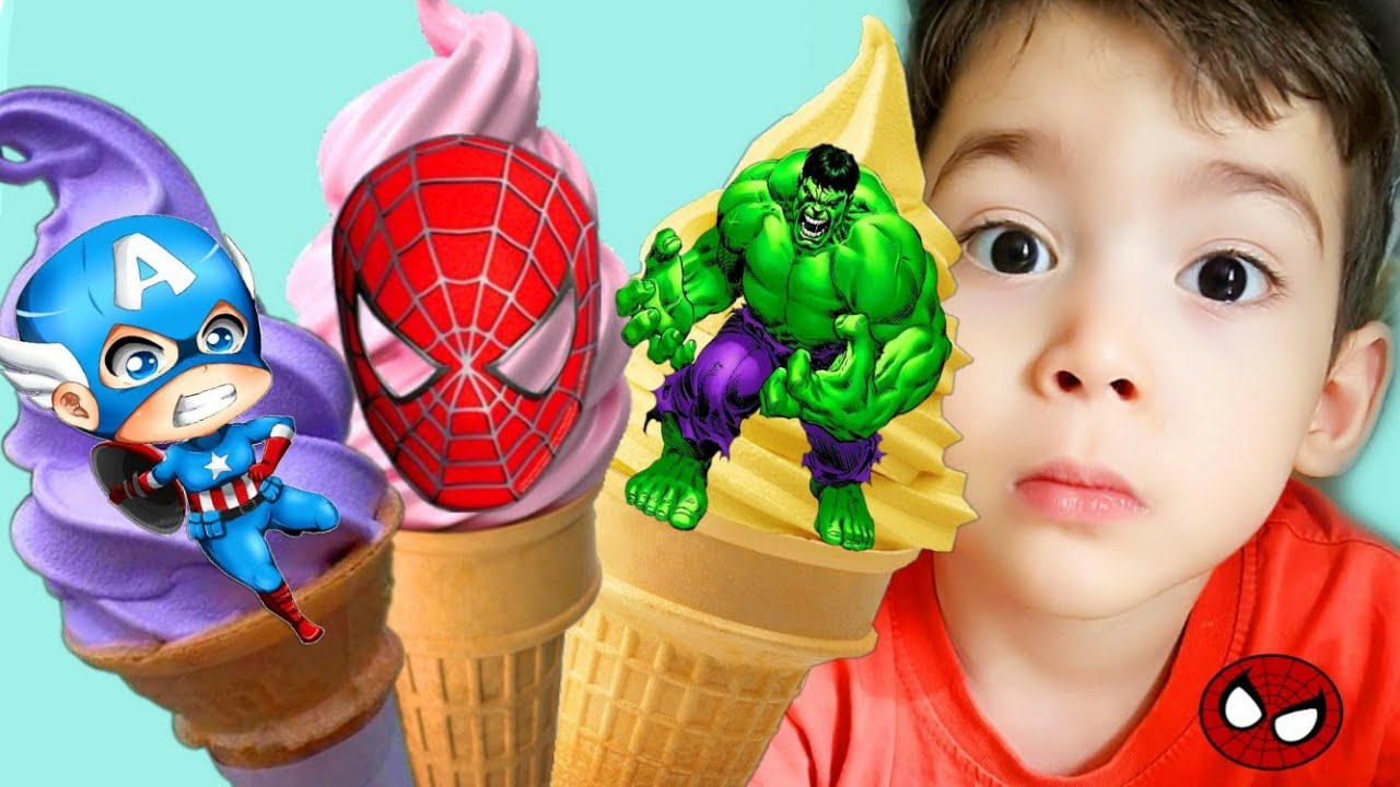 Magic Superhero Ice cream storySuperhero ice cream YouTube