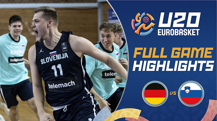 Germany 🇩🇪 vs Slovenia 🇸🇮 | Highlights | FIBA U20 EuroBasket 2025