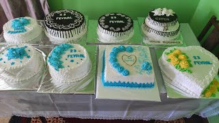 23 Fevral Üçün Tortlar