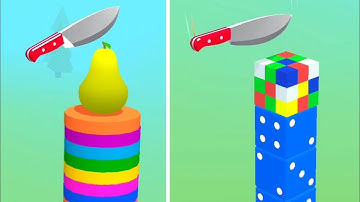Slice It All Gameplay! Satisfying and Relaxing ASMR Slicing Video NEW UPDATE